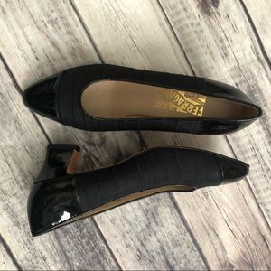 Size 8 Salvatore Ferragamo pumps